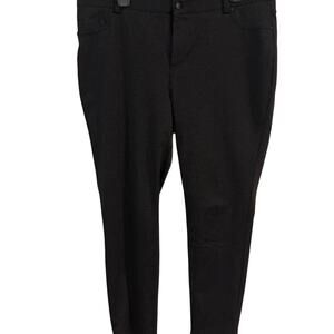 Black & gray dkny skinny trousers